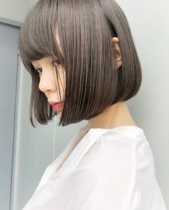 西野七瀬　髪型　ミディアム　美容院　オーダー方法　外ハネ　巻き方
